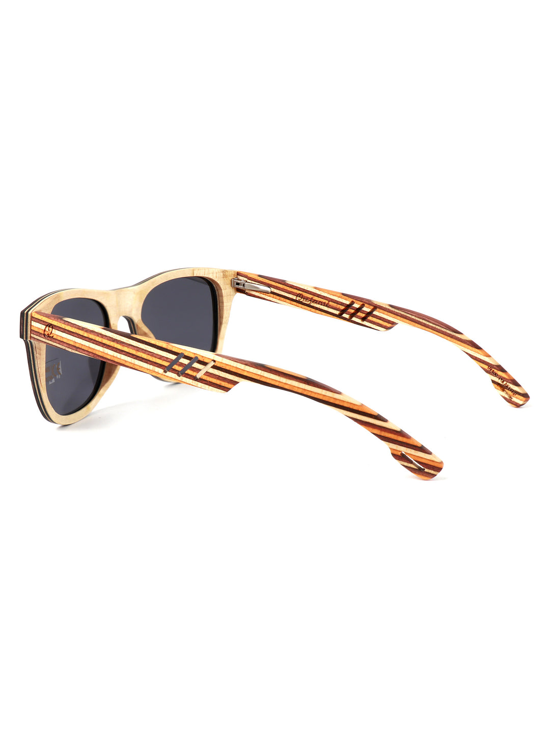 Ifan - Multi-Layer Wood Sunglasses Series – Ebony Laminate Polarized Shades