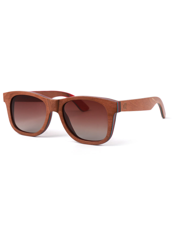 Tim | Skateboard Wood frame sunglasses