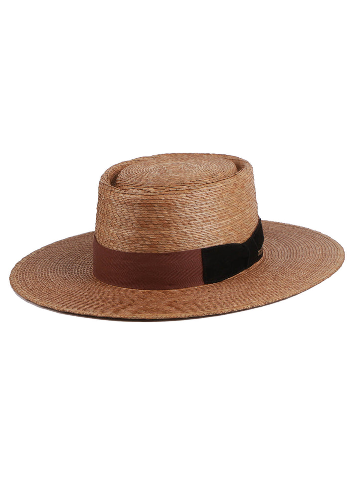 Palm Straw Pork Pie Hat | Mossant Paris | Callia