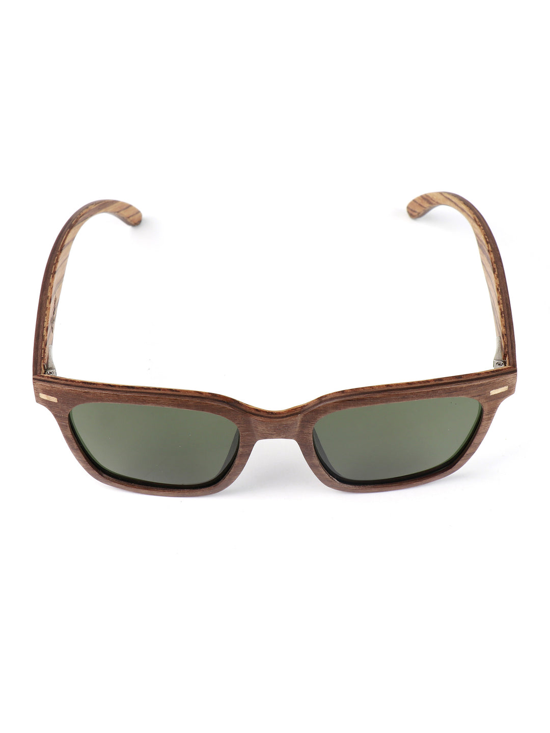 Laia - Laminate Wood Sunglasses- Natural Frames, Polarized Lenses