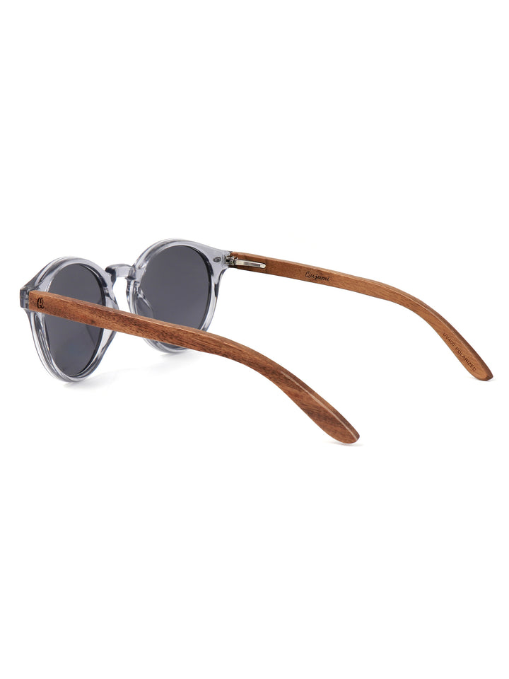 Jadon Round Acetate x Wood Sunglasses – Polarized Collection