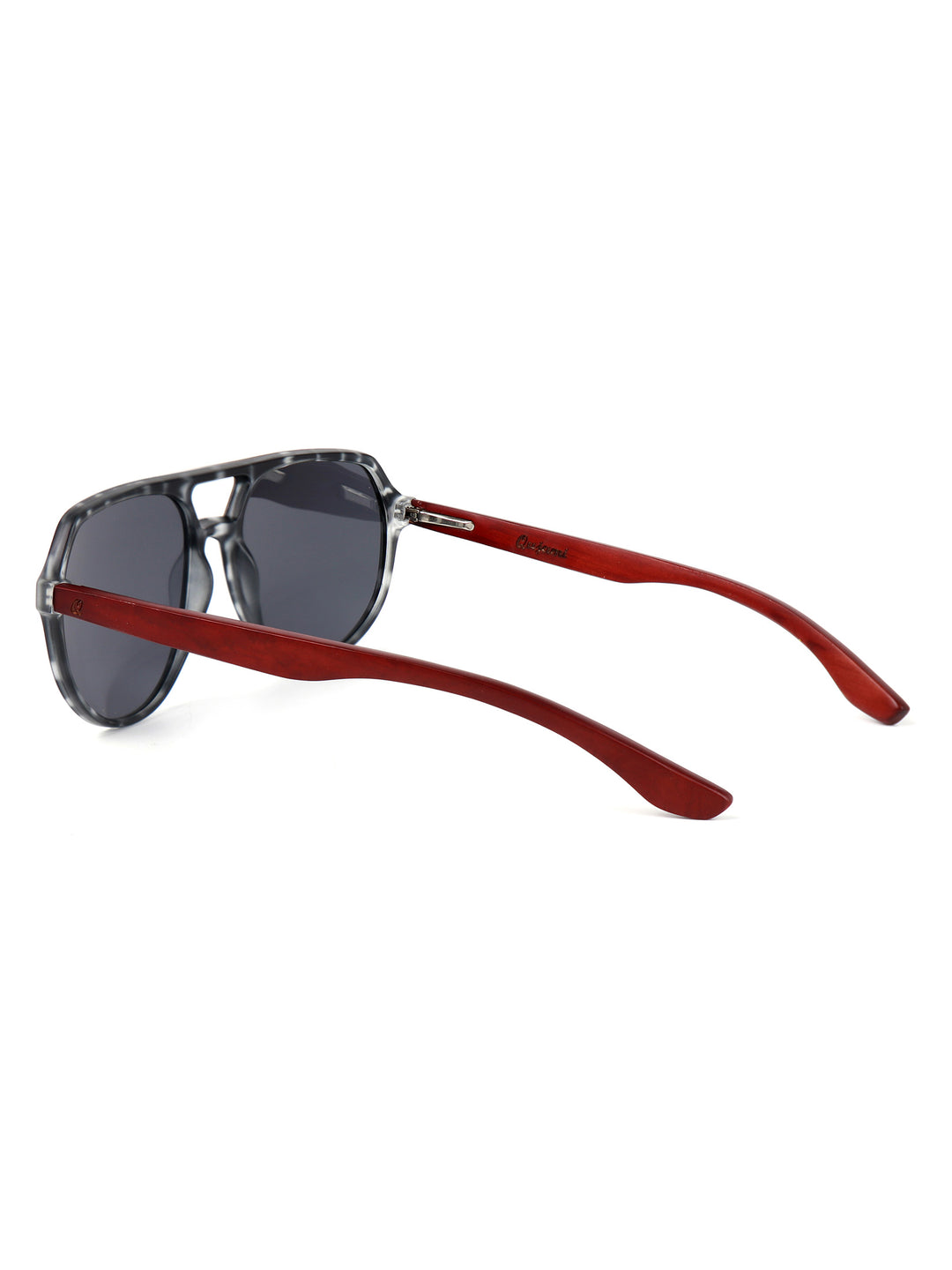 Qujami Aero Bridge Sunglasses – Matte Black x Rosewood Polarized Series