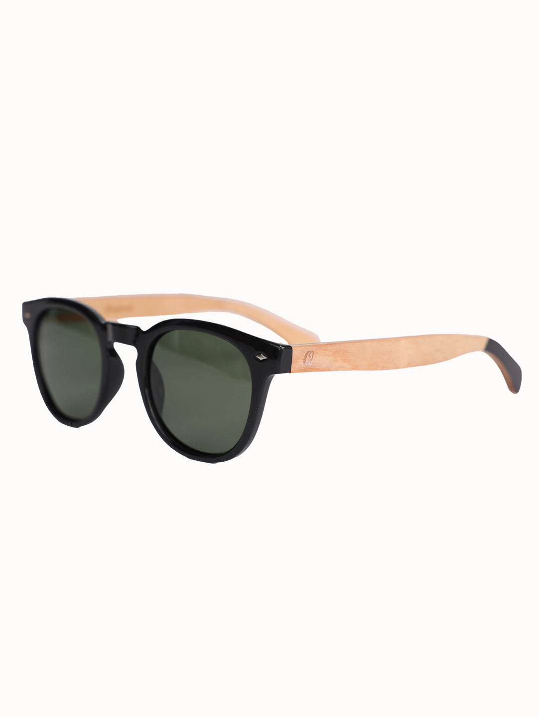 Wayfarer Wood x Acetate Sunglasses | Premium Polarized Lenses | Cove