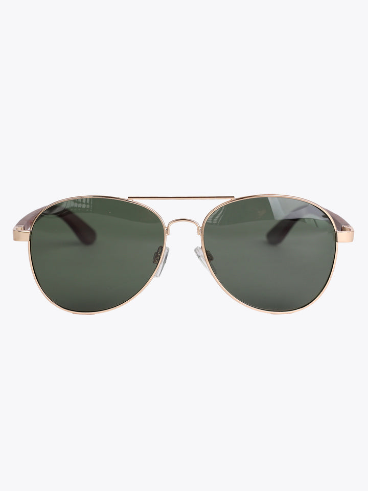 Classic Aviator sunglasses | Wood x Metal Sunglasses | Bay