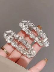 Jewels Hair clip -Clear Jewel