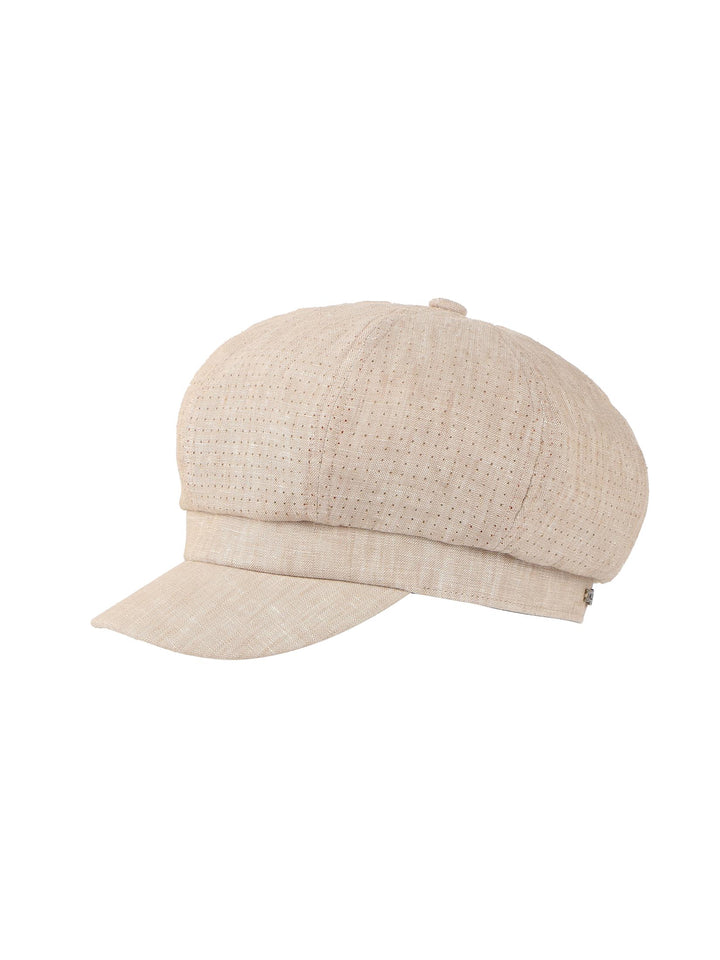 Maali Linen Cap - Lightweight Elegance in Natural or Charcoal |  Mossant Paris