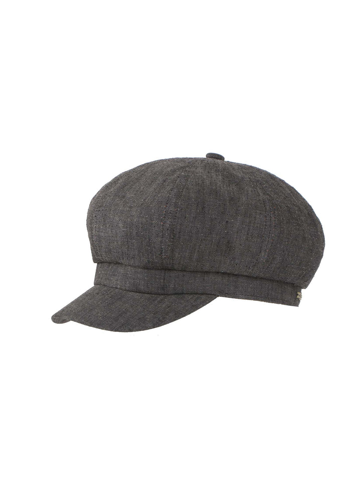 Maali Linen Cap - Lightweight Elegance in Natural or Charcoal |  Mossant Paris