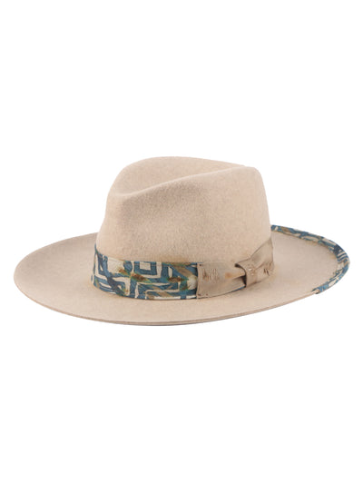 Boho classic Wool Fedora Hat  | Urja