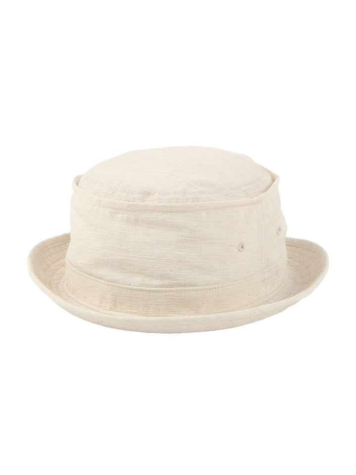 Metro Bucket Hat – Linen-Cotton Blend | Mossant Paris