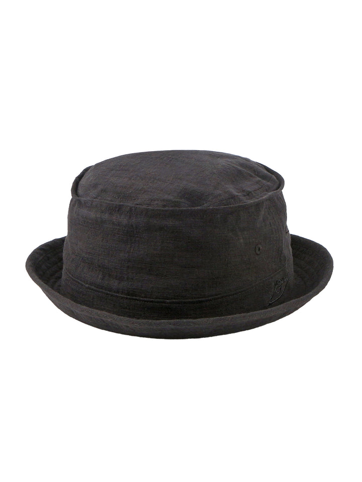 Metro Bucket Hat – Linen-Cotton Blend | Mossant Paris