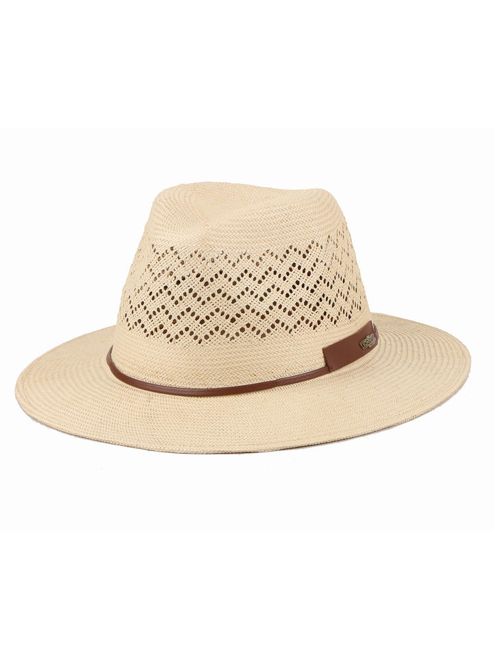 Upton | Fedora Hat | Papyrus Straw Hat | Mossant Paris