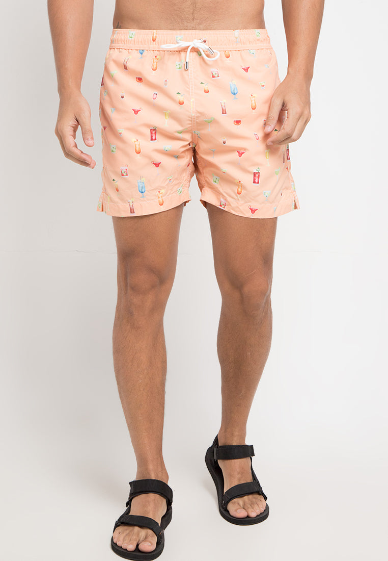 Men Swim trunks | Mixology | Muskmelon