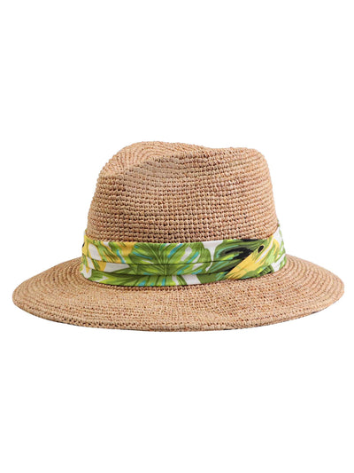Tropical straw hat