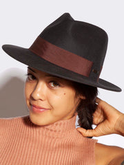 Alden, Unisex Wool Panama Hat | Mossant Paris