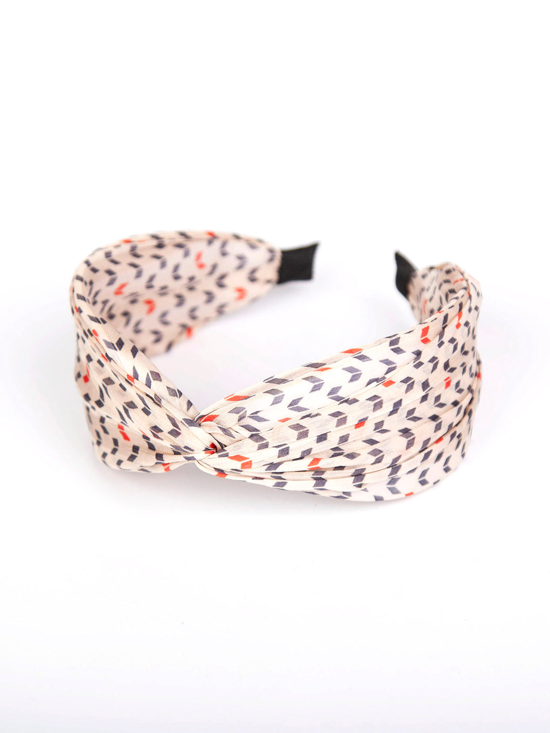 Twist headband | Chiffon arrow print