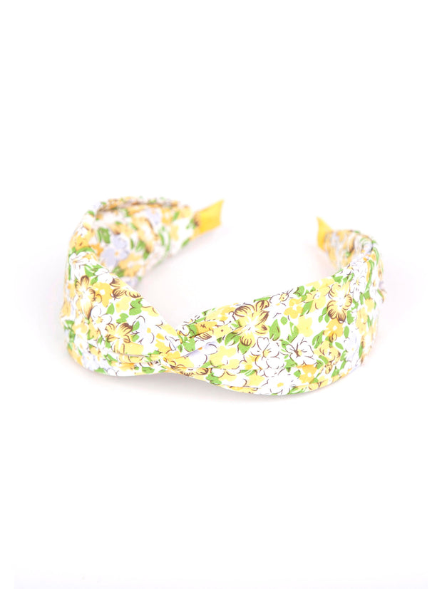 Twist headband | Cotton Flower printed