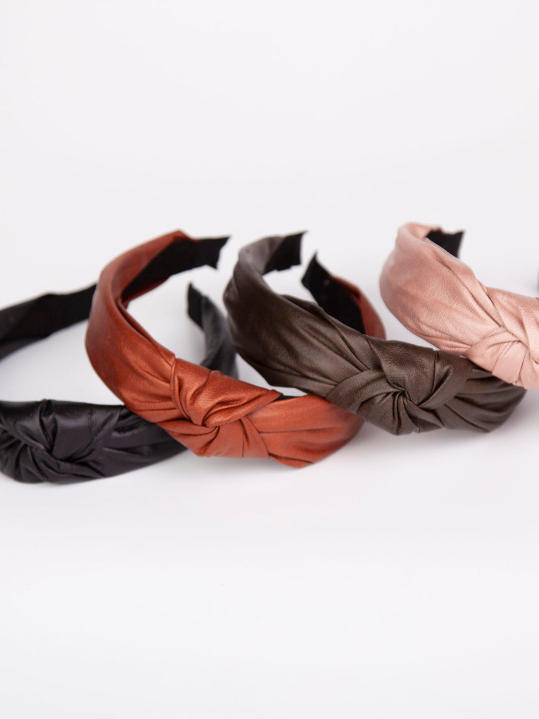 Knotted headband | Vegan leather