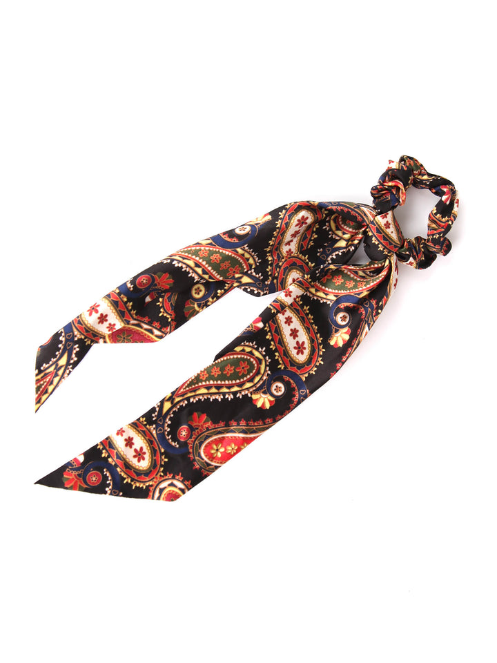 Scarf Scrunchi - Satin Pasely