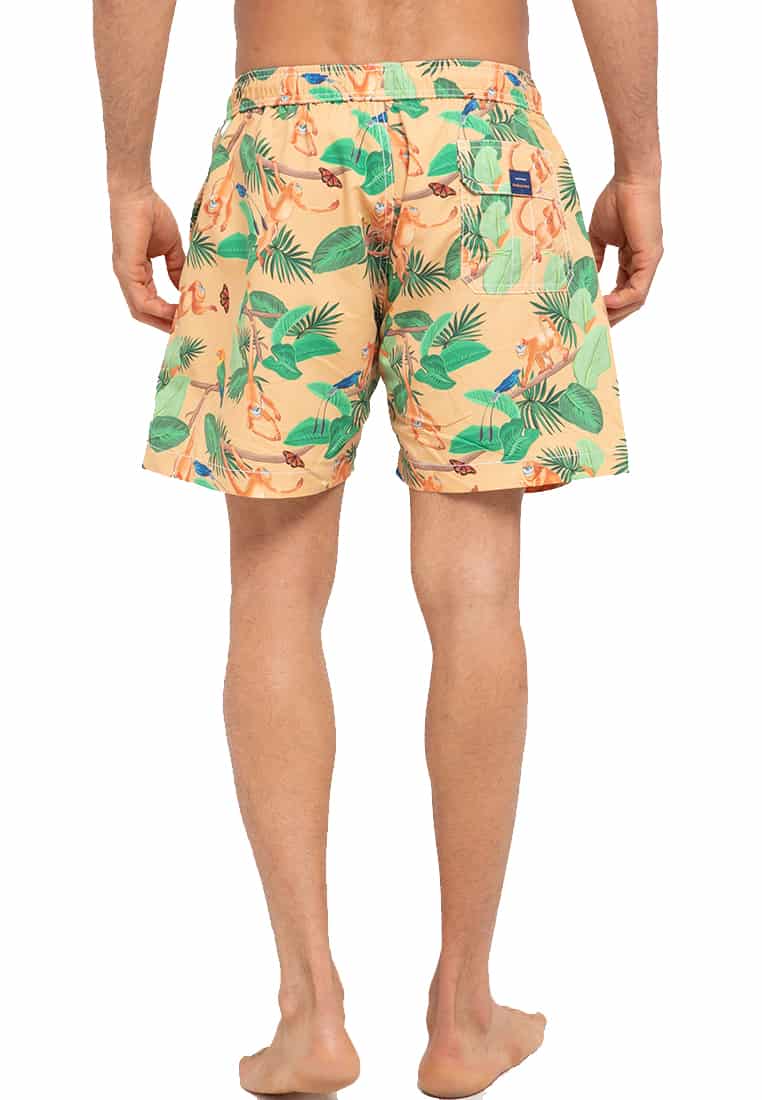 Men Swim trunk | Bubba & Friends |  Canteloupe Orange