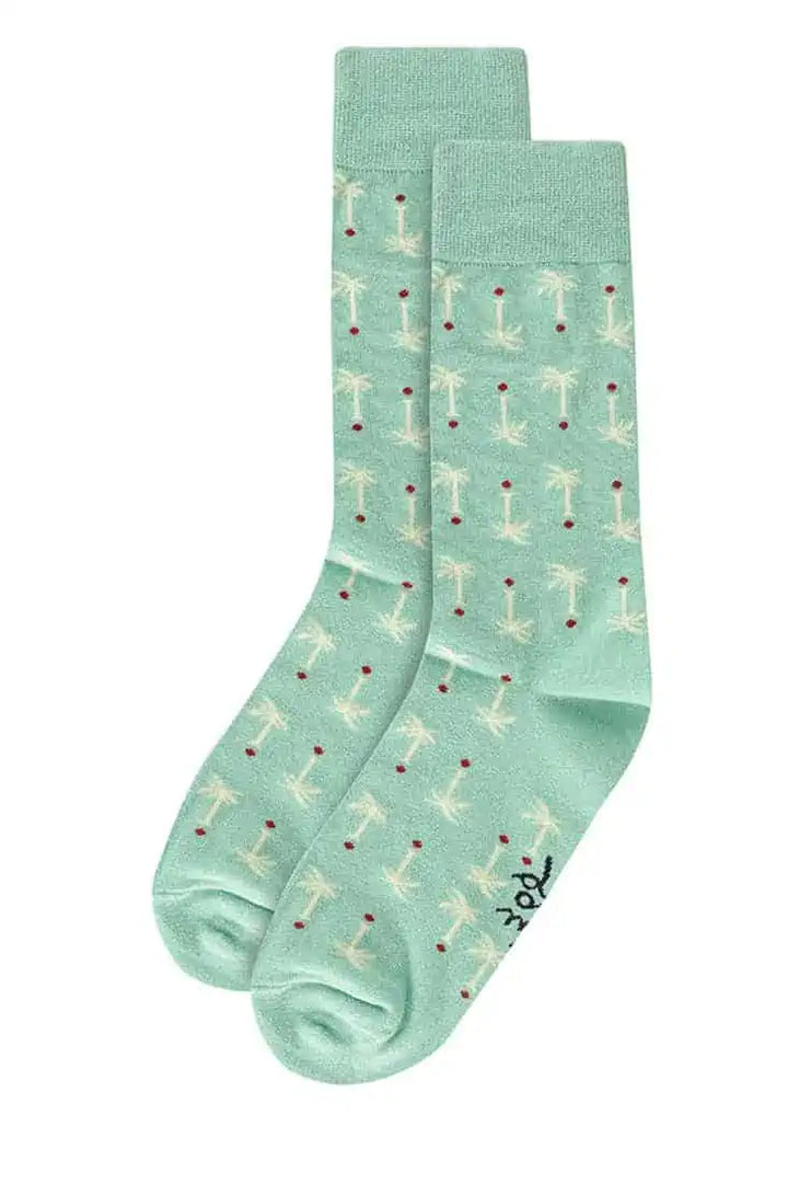 Calf High Socks | Opal Palms | Doormind