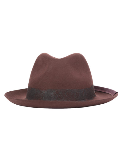 Stone | Unisex Wool fedora Hat | Mossant Paris
