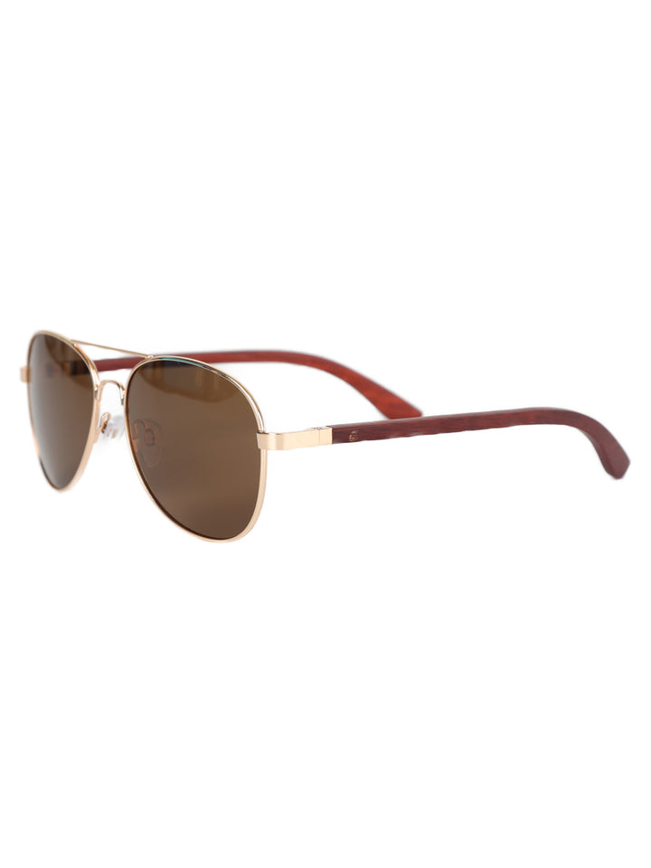 Classic Aviator sunglasses | Wood x Metal Sunglasses | Bay