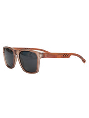 Oli | Rectangle Frame Sunglasses  | Wood x Acetate Sunglasses
