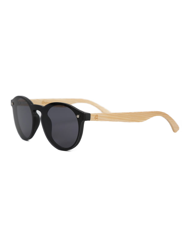 Du | Wood x Acetate Keyhole Sunglasses