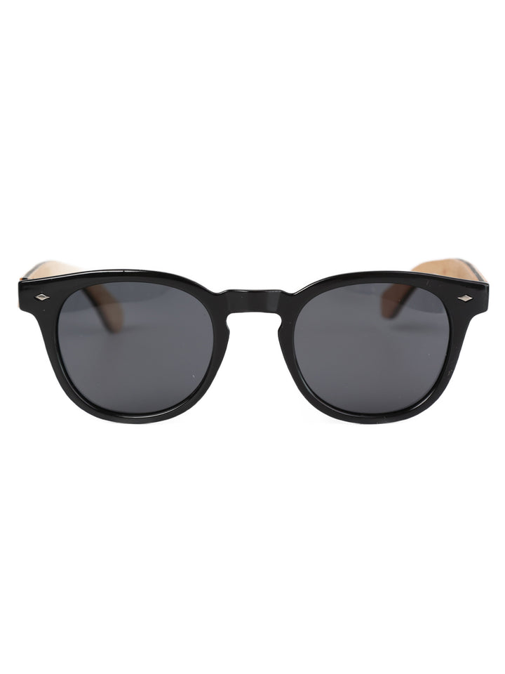 Wayfarer Wood x Acetate Sunglasses | Premium Polarized Lenses | Cove