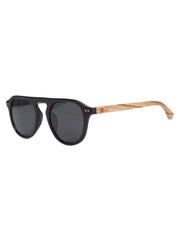 Olive | Acetate X wood Sunglasses | Polarized Lens