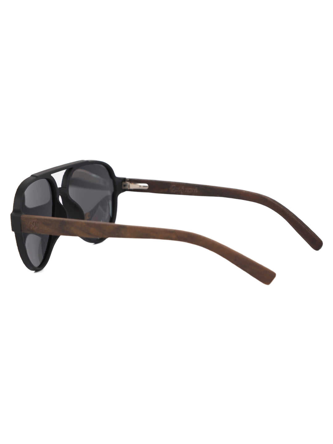 Faye | Wood x Acetate Sunglasses | Retro Aviator Sunglasses