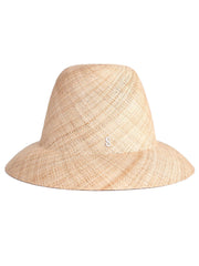 Gaiva | 100% Raffia Cloche hat | Woman Hat | Sumer Cloche hat
