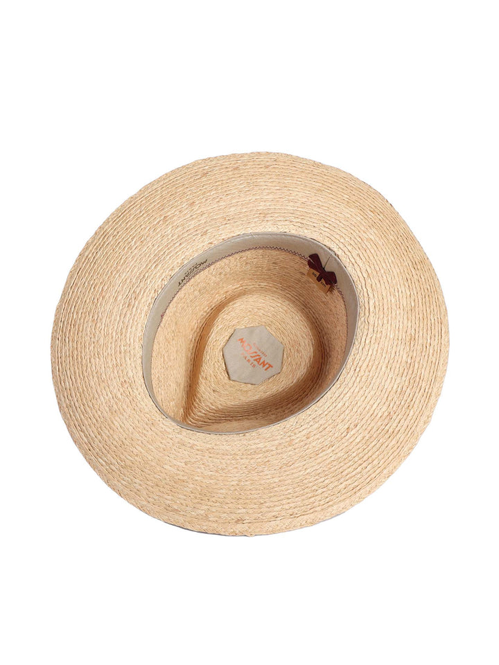 Eira | Wide Brim Fedora Hat | Raffia Straw Hat