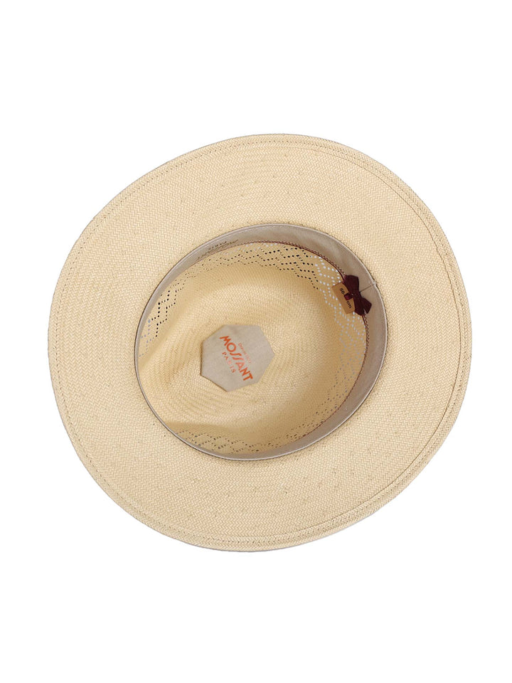 Upton | Fedora Hat | Papyrus Straw Hat | Mossant Paris