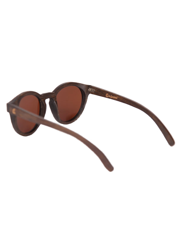 Calla | Wooden Sunglasses Featuring a brush color finishing