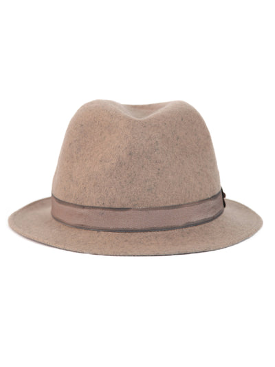 Yuri, Folding Wool Felt Hat Fedora Hat | Mossant Paris