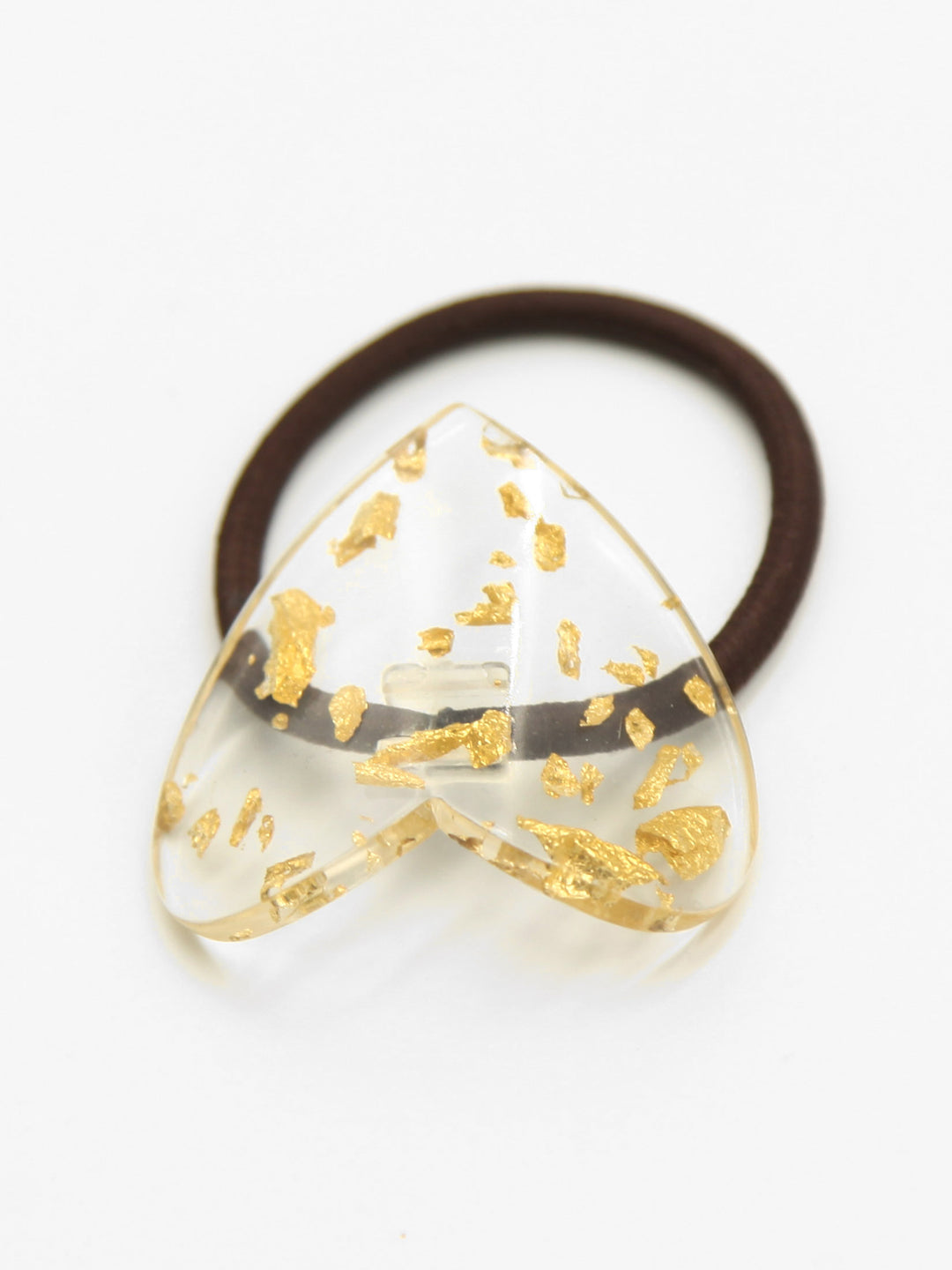 Hair ties -Gold Siver Foil