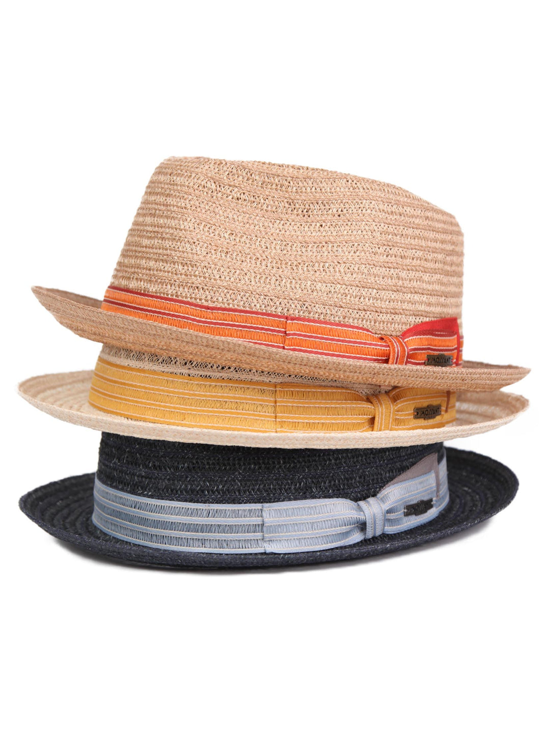 Rowan, 100% Sisal Straw Fedora Hat  | Mossant Paris