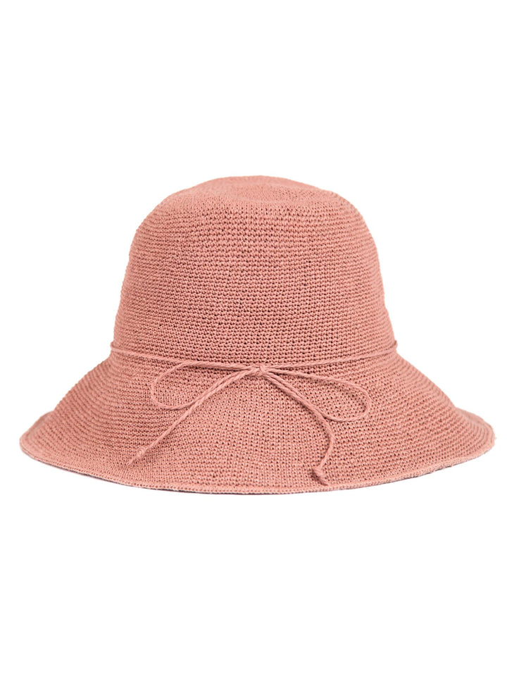 Khloe Cloche | Raffia straw