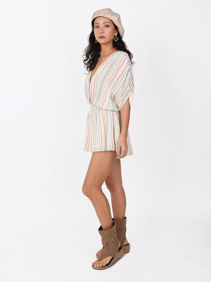 Rebecca Half sleeve rompers