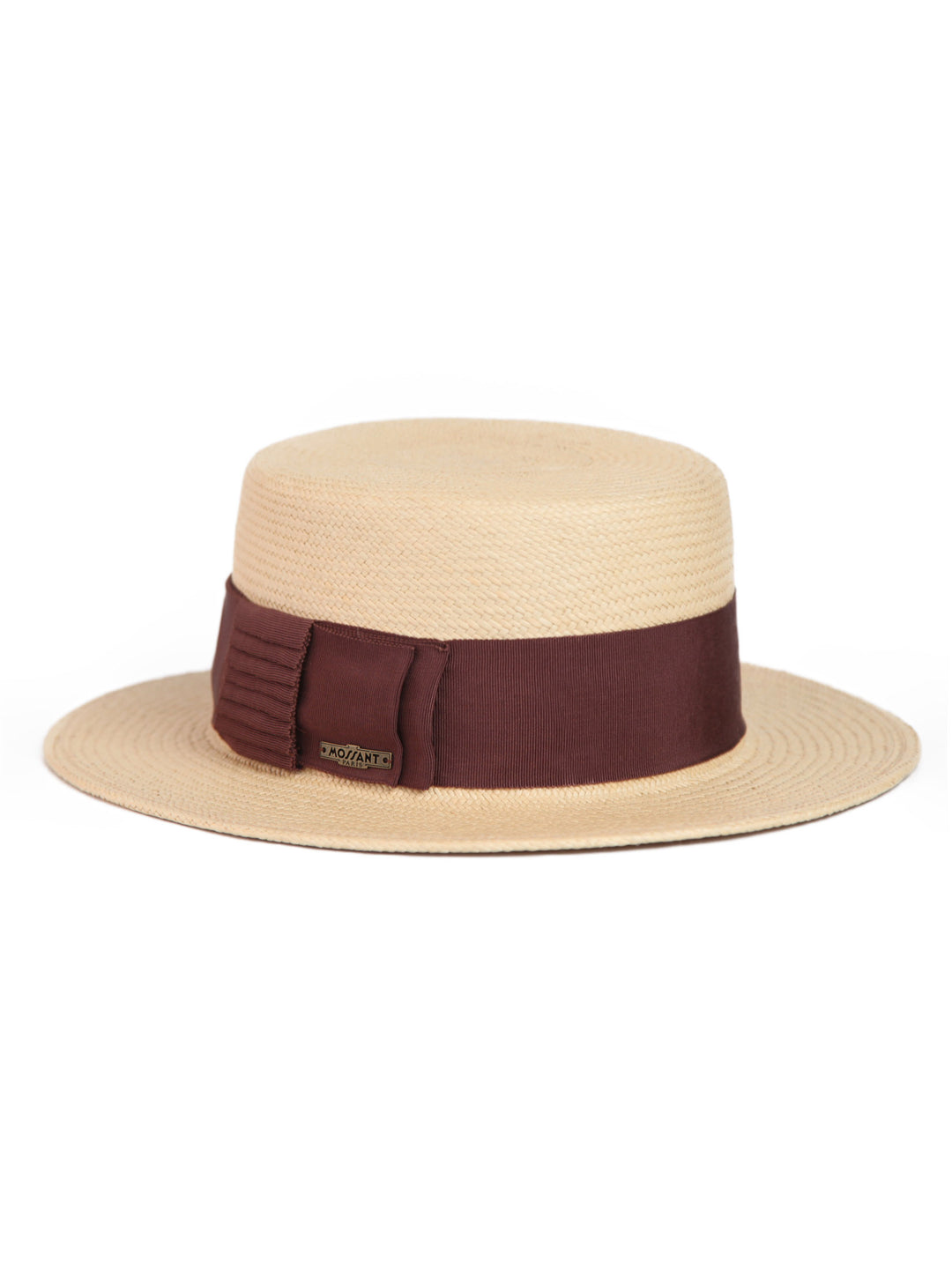 Betty |  Boater Hat | Mossant Paris