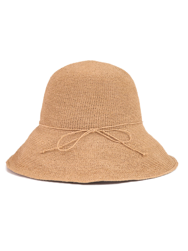 Khloe Cloche | Raffia straw