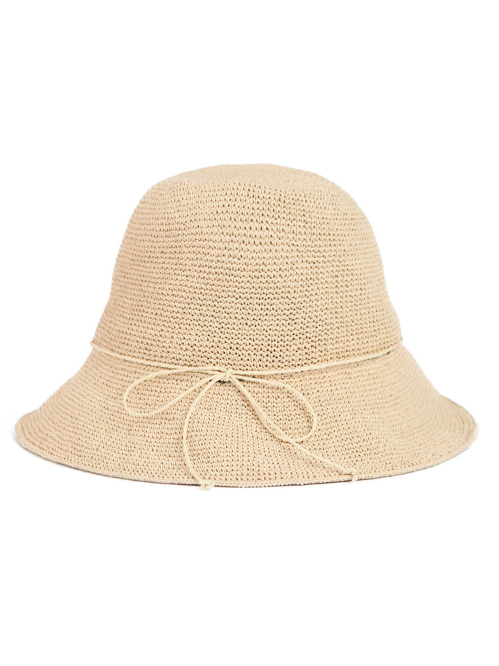 Khloe Cloche | Raffia straw