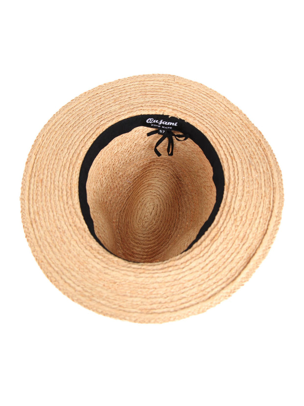 Khloe,  Raffia straw Panama Hat
