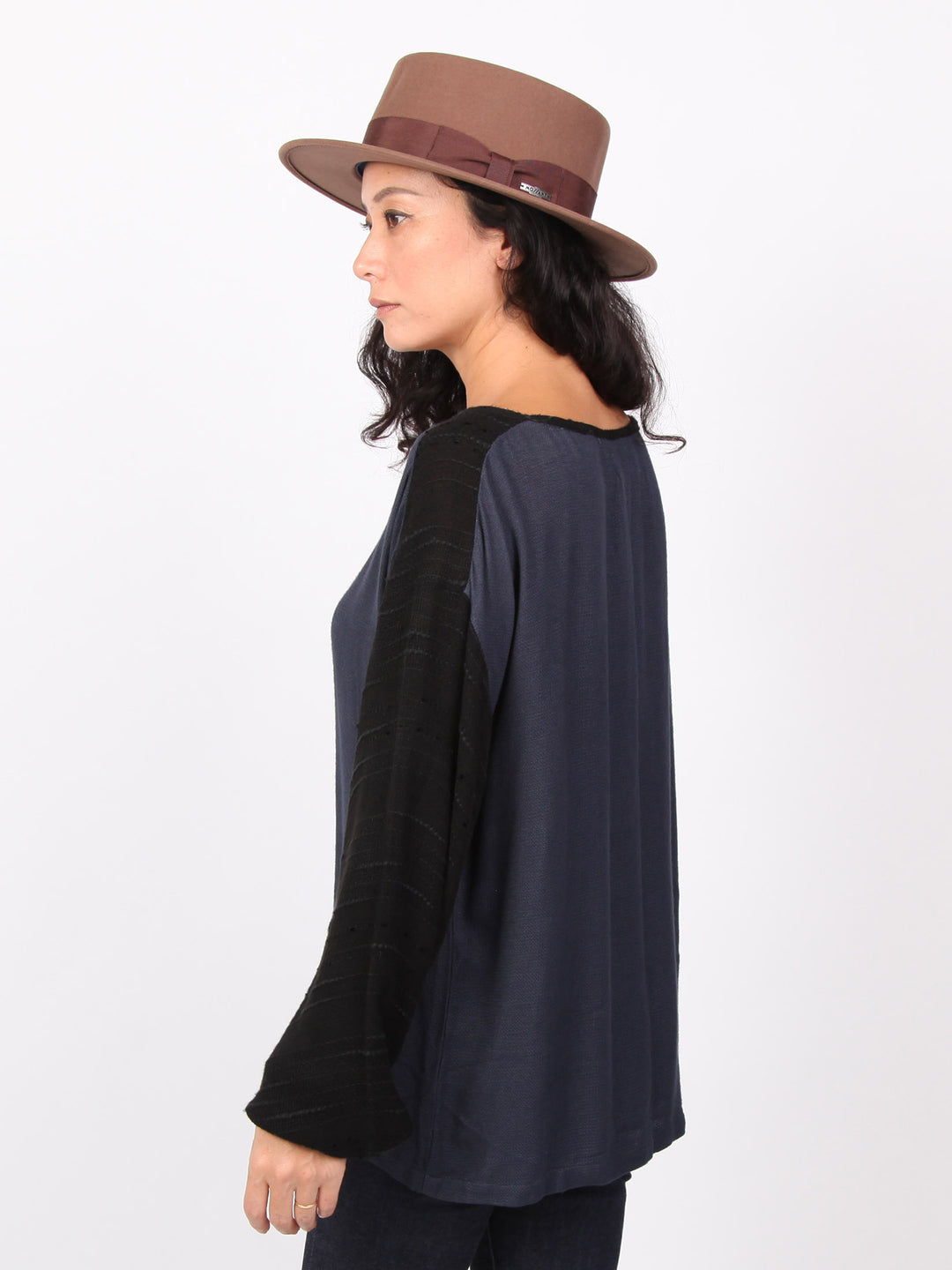 Carin | Balloon long sleeve over sized tops