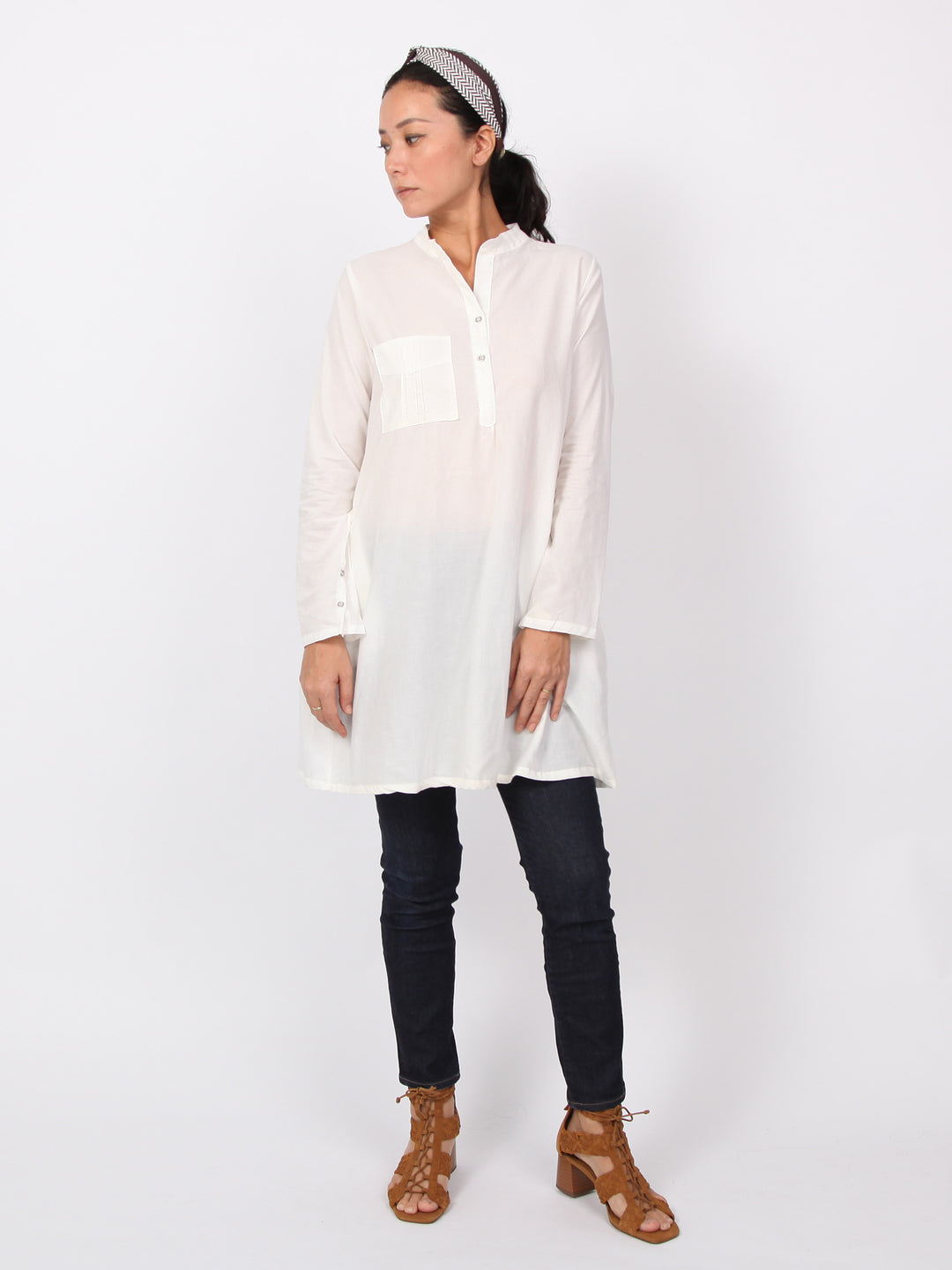 Becca | Long sleeve kaftan tunic