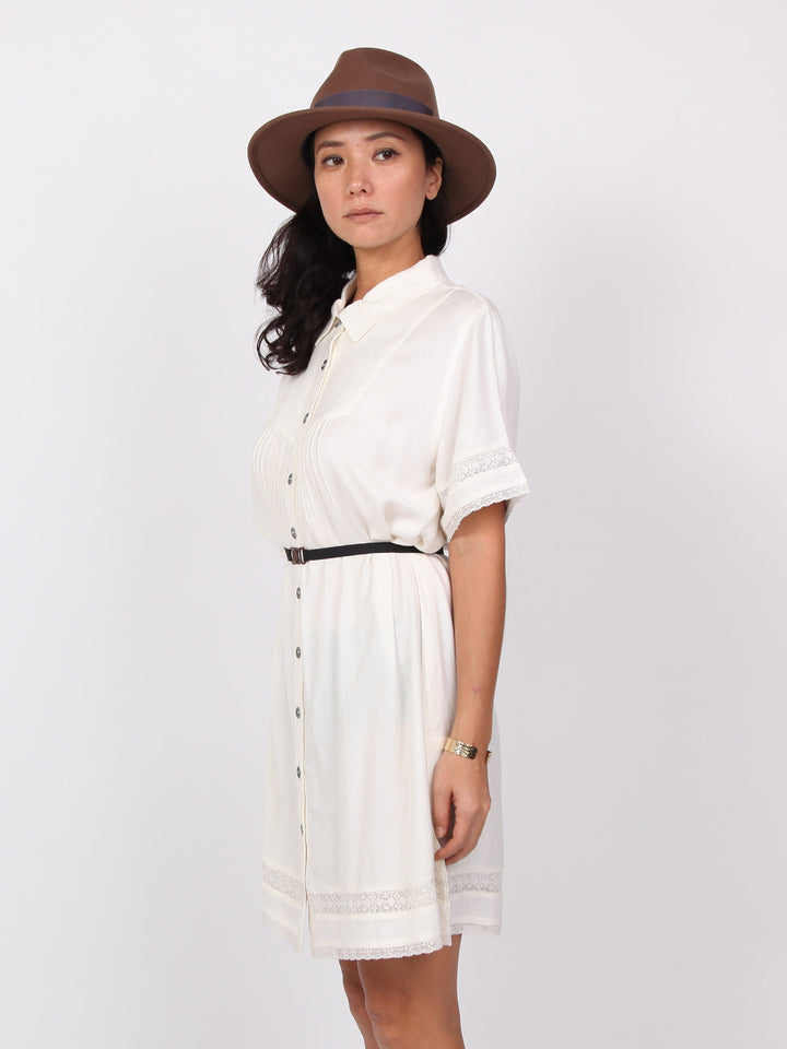 Sophia | Half sleeve shirts dress