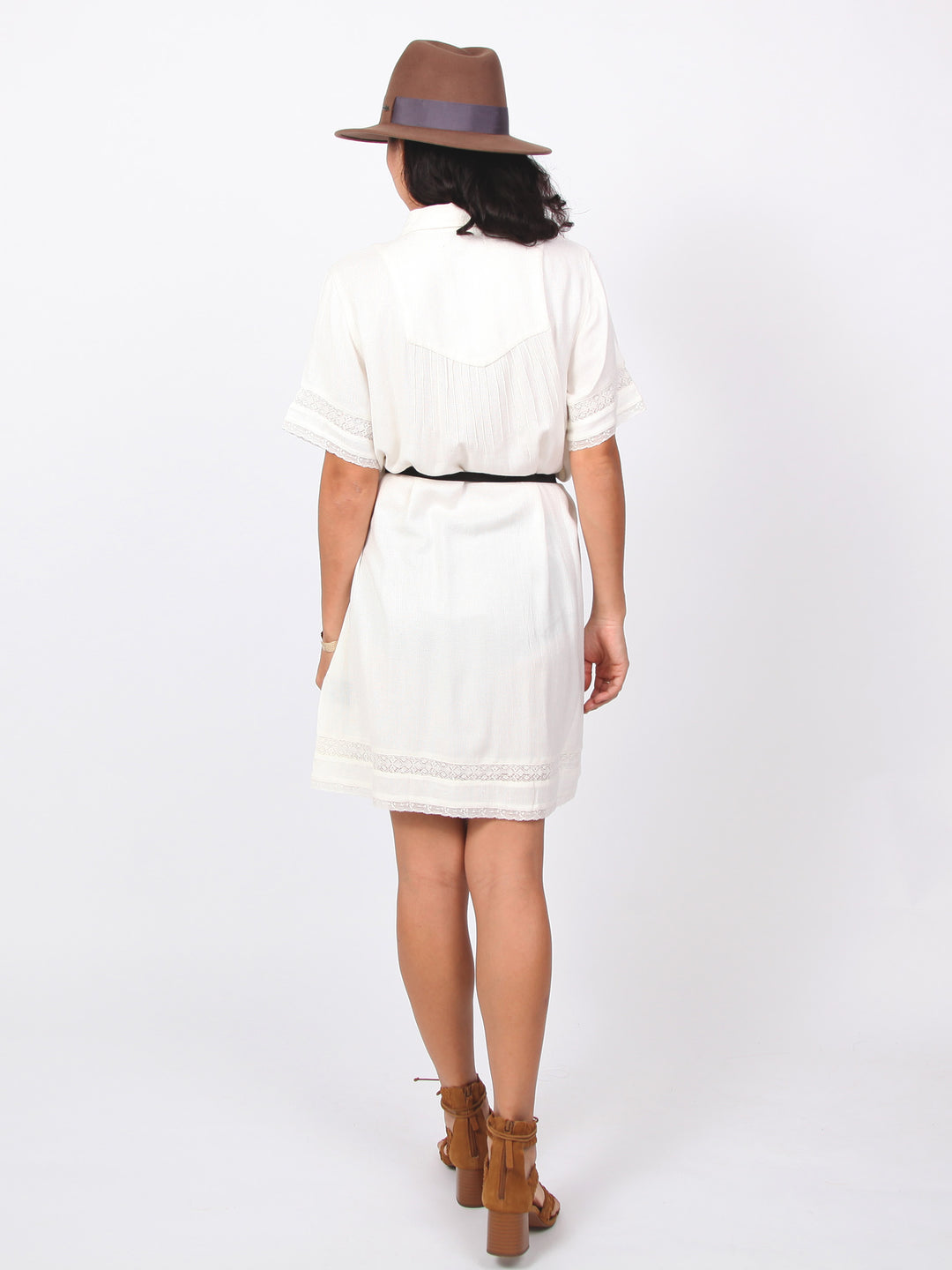 Sophia | Half sleeve shirts dress