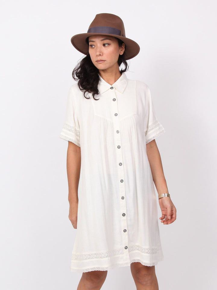 Sophia | Half sleeve shirts dress