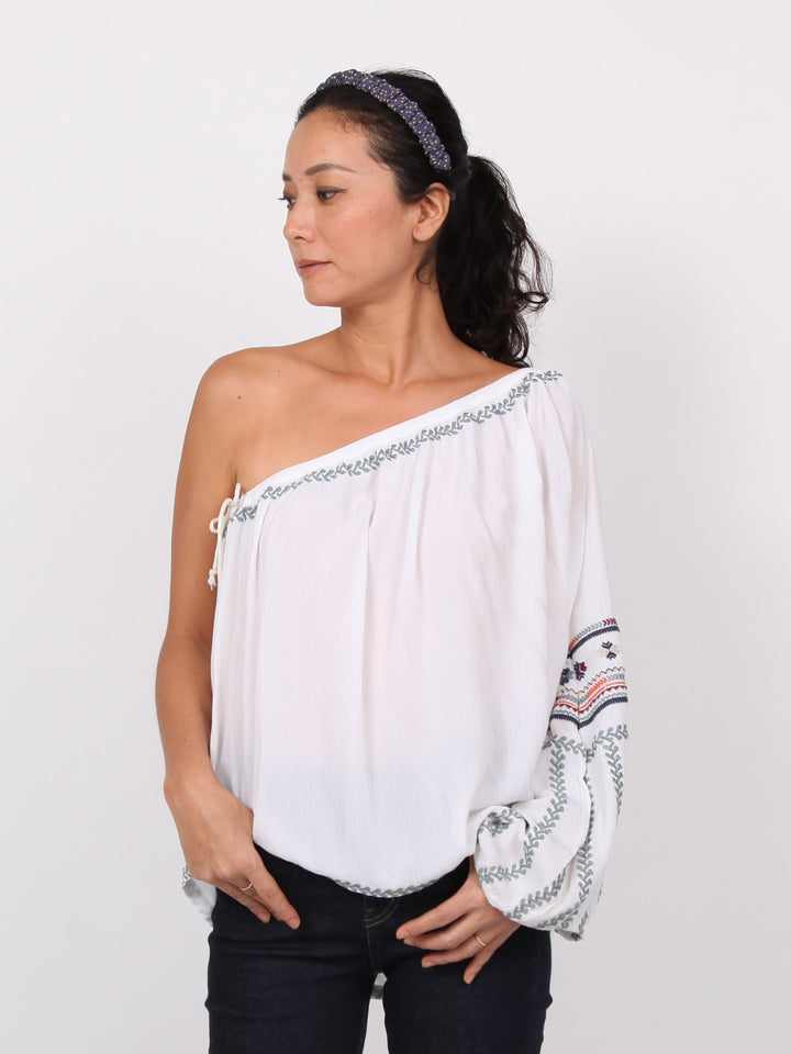 Halo | One shoulder blouse